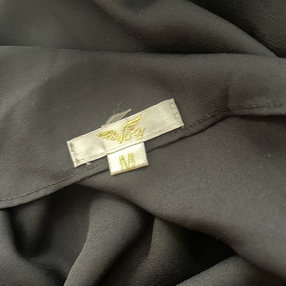 VOG Embellished Tunic Cut out Blouse l SIZE M - Picture 5 of 8